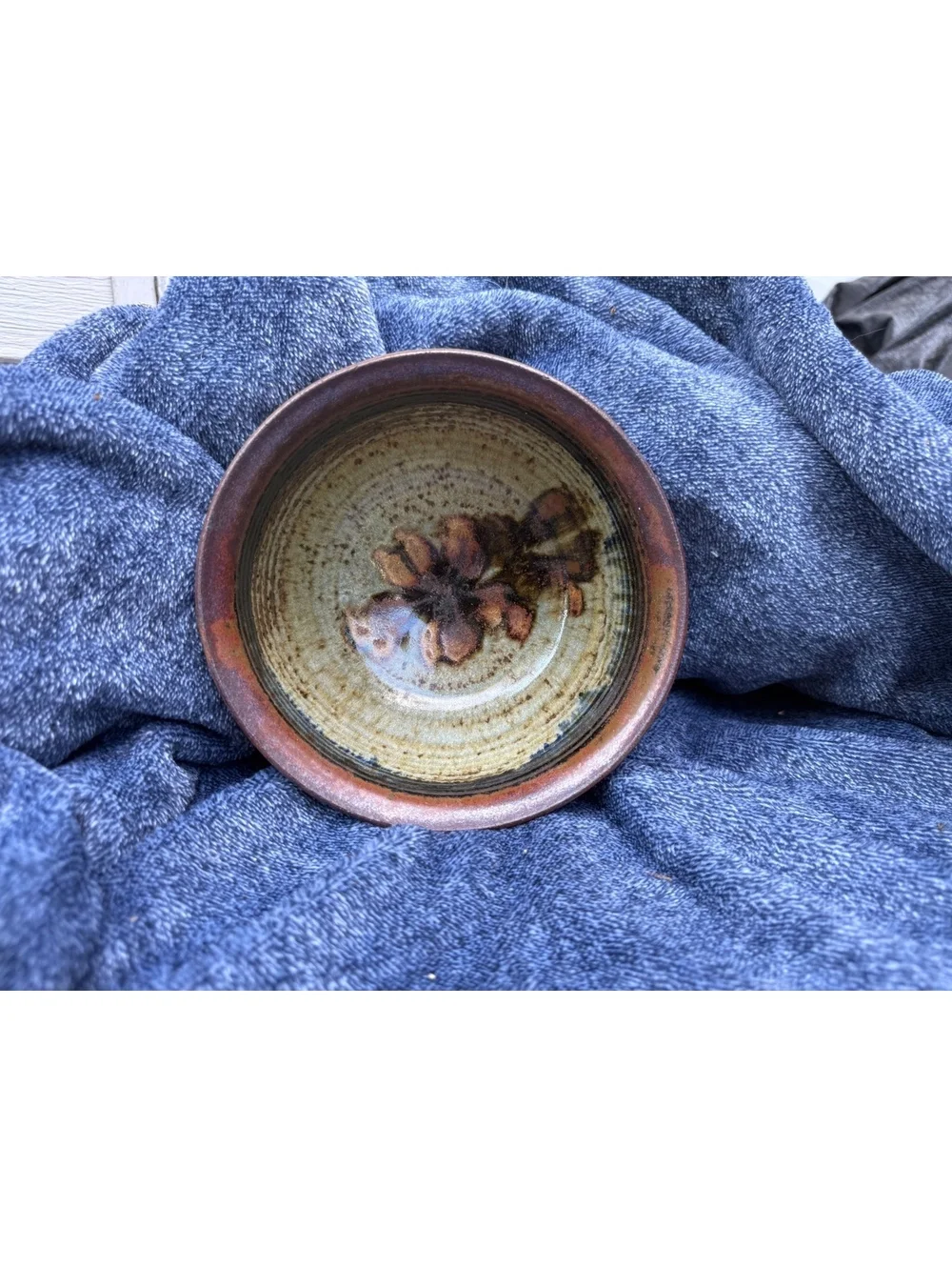 Handmade Ceramic Pottery Bowl with Rustic Glaze
